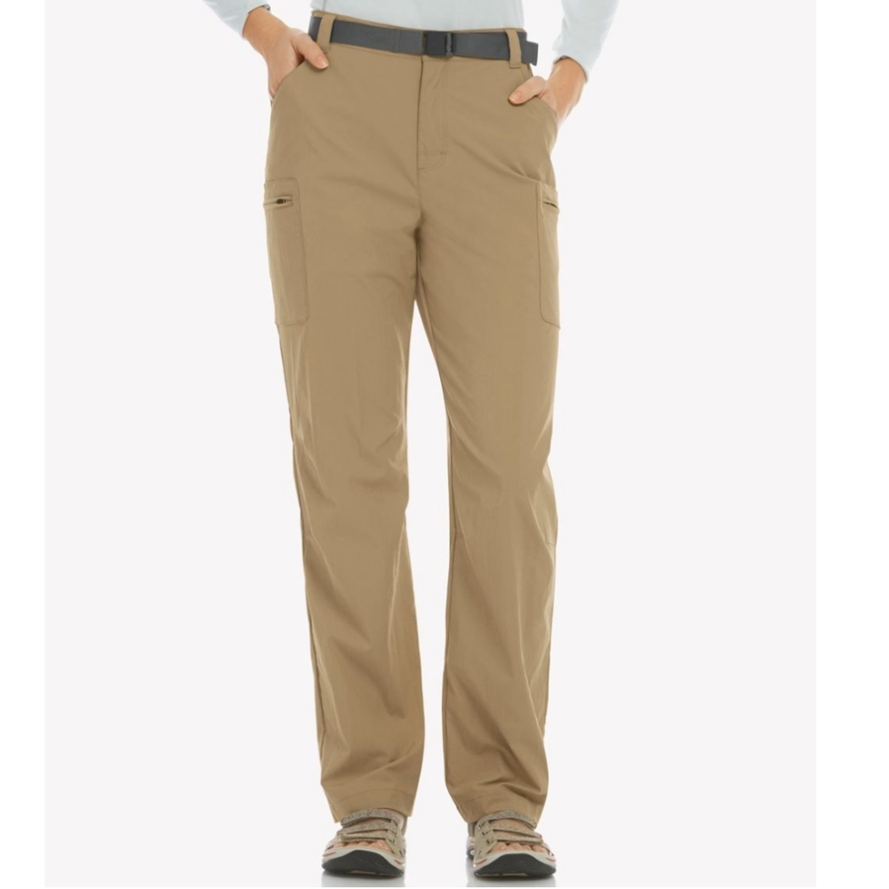 L.L. Bean Women's Convertible Pants Hiking Camping  Large Petite